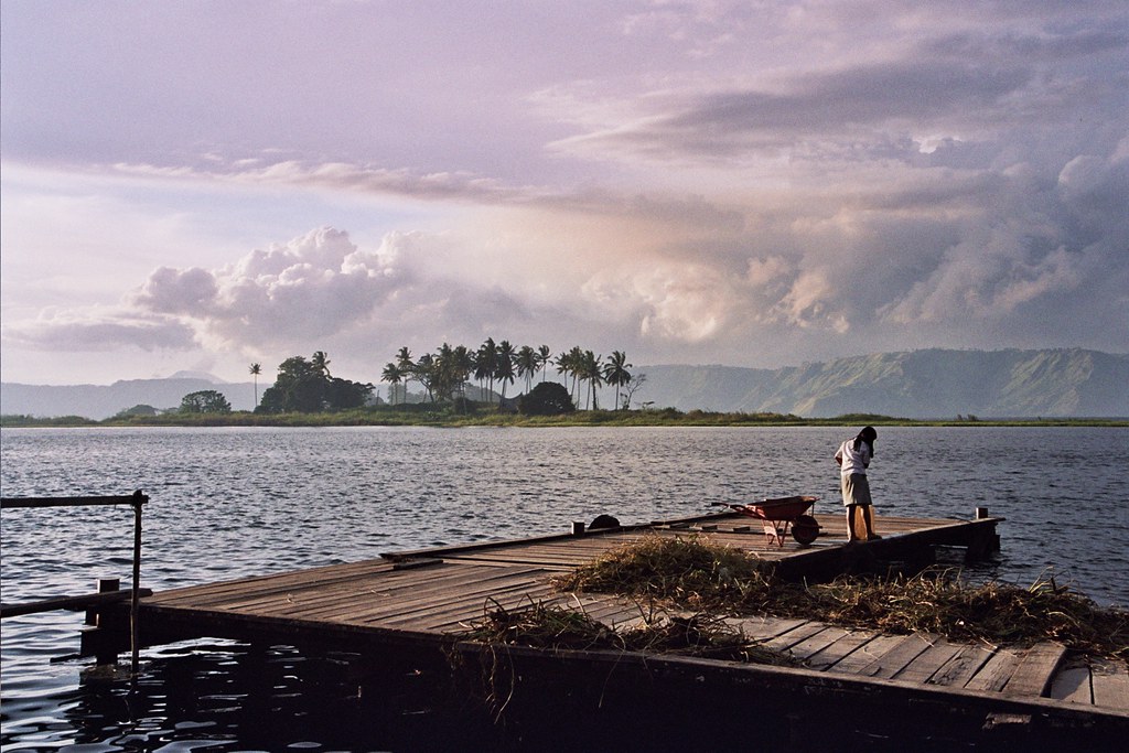 Lac Toba en Indonésie