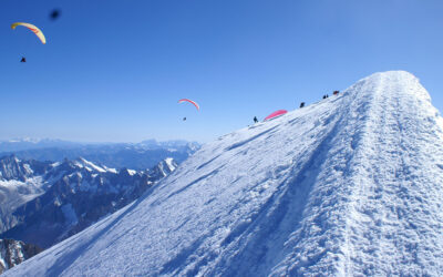 Bon cadeau parapente Chamonix