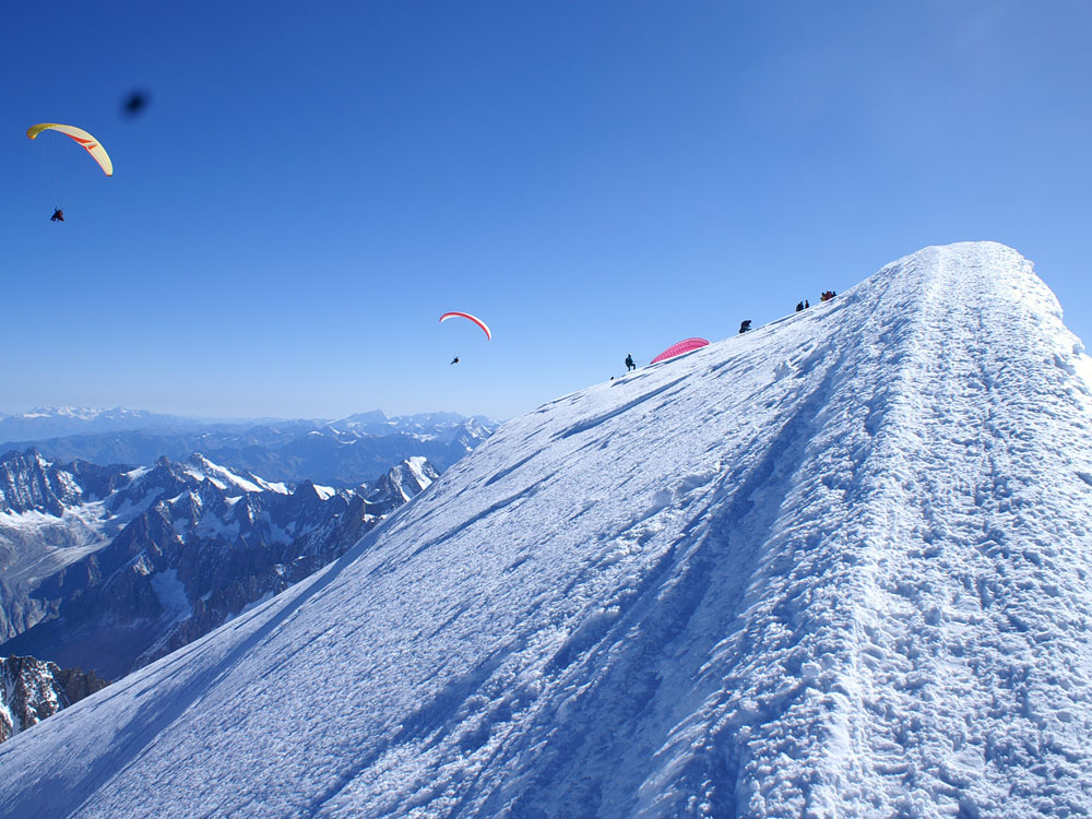 Bon cadeau parapente Chamonix