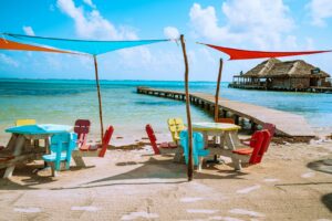 La plage au Belize