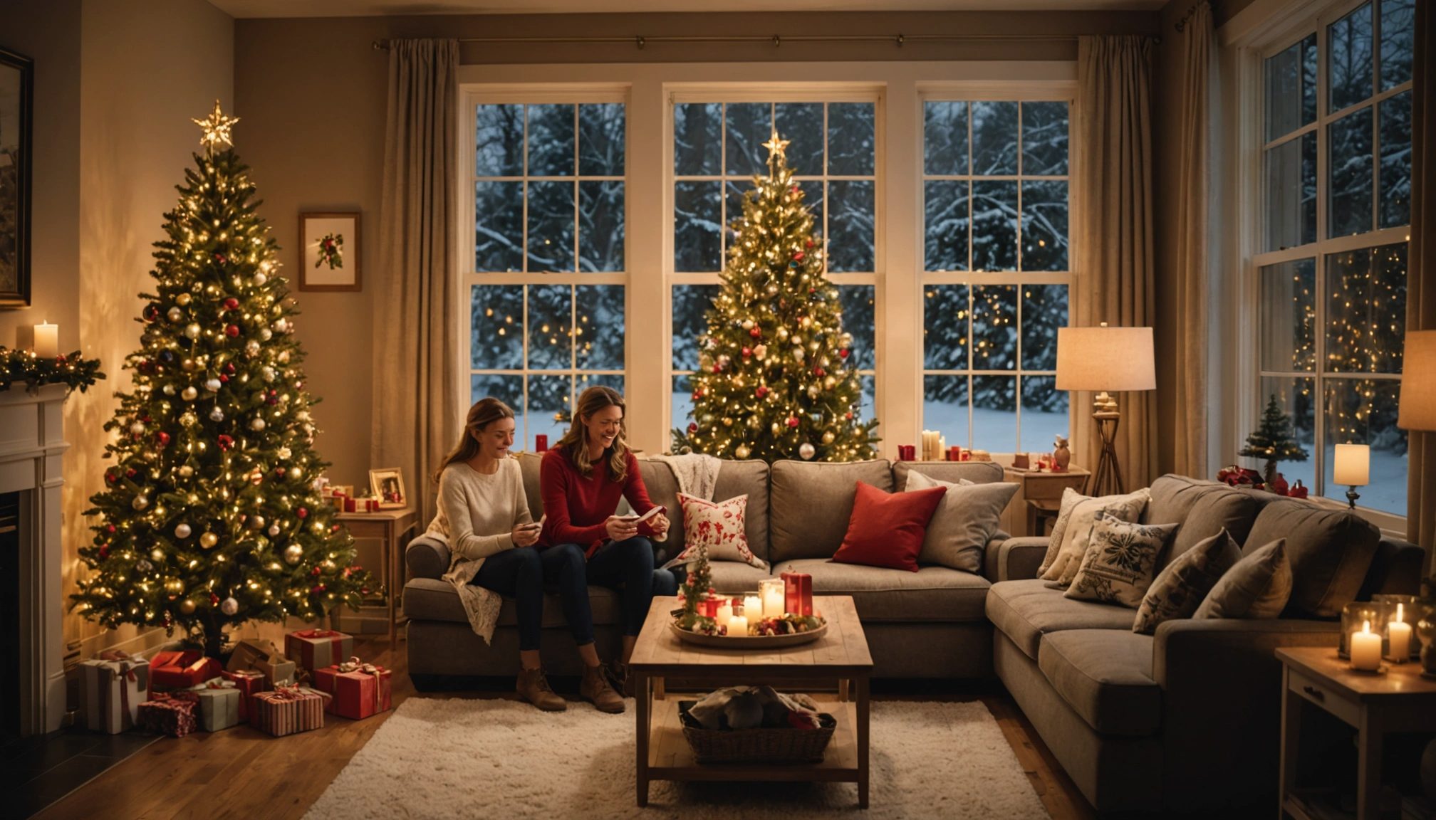 Inspirations créatives pour embellir votre maison à Noël : intérieur et extérieur