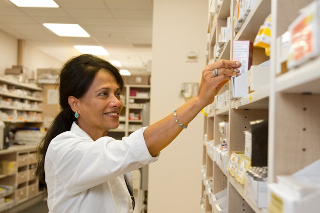 une pharmacie